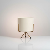 Minimalist White Iron Pot with Stand