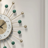 Roman Halo Crosshair Clock – Black (22" x 31")