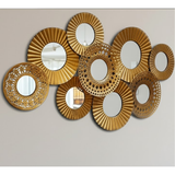 Soleil Mosaic Cluster Mirror - Horizontal