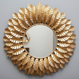 Imperial Laurel Round Mirror
