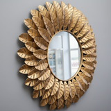 Imperial Laurel Round Mirror