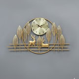 Aurelia Forest Clock – Statement Round (48" x 25")