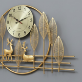Aurelia Forest Clock – Statement Round (48" x 25")