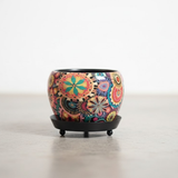 Designer Iron Pots with Tray