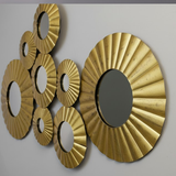 Soleil Fluted Cluster Mirror