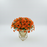 Gold GeoFrame Planter