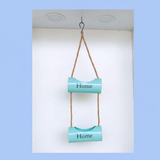Hanging Welcome Scroll Iron Planter