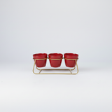 Ruby Trio Steel Pot Stand