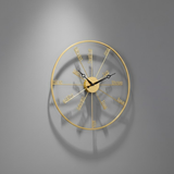 Gridline Twelve‑Six‑Nine Clock – Compact (20" x 20")