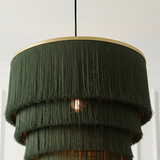 Palermo Tiered Fringe Pendant