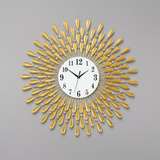 Noir Radiance Disc – Gold (24" x 24")