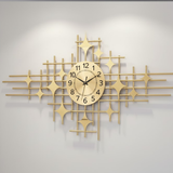 Regent Roman Open‑Frame Clock – Copper (24" x 24")