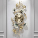 Aurelia Vertex Clock – Gold & Teal (24" x 48")