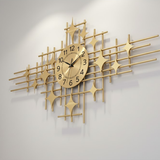 Regent Roman Open‑Frame Clock – Copper (24" x 24")