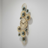 Azure Medallion Clock – (18" x 48")