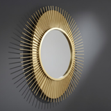 Radiant Rib Sunburst Mirror