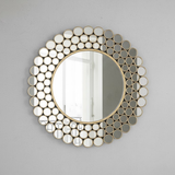 Orbit Droplet Round Mirror