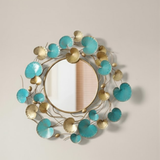 Aquilea Bloom Round Mirror