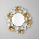 Marigold Medallion Round Mirror