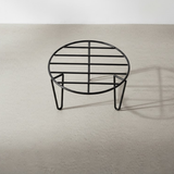 Modern V-Shape Steel Planter Stand