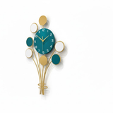 Vintage Propeller Roman Clock – Rustic Bronze (30" x 30")