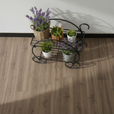 Steel Wheelbarrow Style Pot Stand