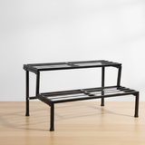 Two-Tier Steel Plant Display Stand