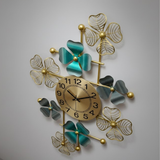 Floréa Teal Clock – Wide (22" x 36")