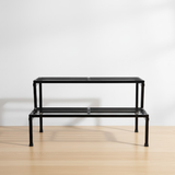 Two-Tier Steel Plant Display Stand