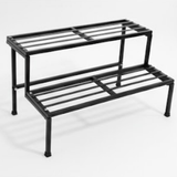 Two-Tier Steel Plant Display Stand