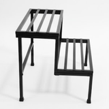 Two-Tier Steel Plant Display Stand
