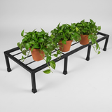 Steel Pipe Pot Stand (Black)