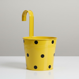 Polka Dot Iron Hanging Pot