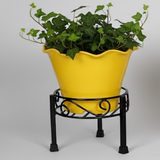 Steel Ornate Pot Stand