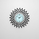 Roman Halo Open‑Frame Clock – Gold (24" x 24")