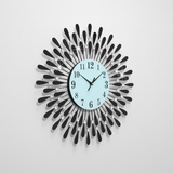 Roman Halo Open‑Frame Clock – Gold (24" x 24")