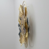 Roman Halo Open‑Frame Clock – Black (24" x 24")