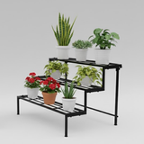 Steel 3-Tier Plant Organizer (Black)