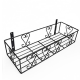 Steel Decorative Wall Hanging Planter Rack
