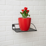 Steel Wall Pot Hanger Shelf