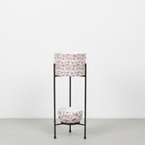 Cherry Blossom Dual Pot Steel Stand