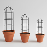 Premium Iron Plant Supporter Set – Triple Size Collection