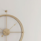 Atelier Roman Halo Clock – Gold (30" x 30")