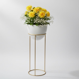 Egg-Shaped Steel Planter Set Of Three