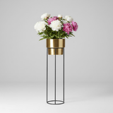 Luxe Golden Planters Set of 2