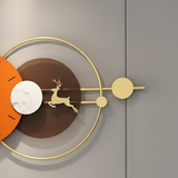 Orbita Deer Clock – (36" x 16")