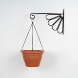 Floral Fan Steel Wall Hanger