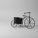Vintage Cycle Basket Steel Planter