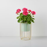 Pearl Mist Steel Planter