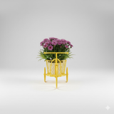 Vintage Cycle Basket Steel Planter